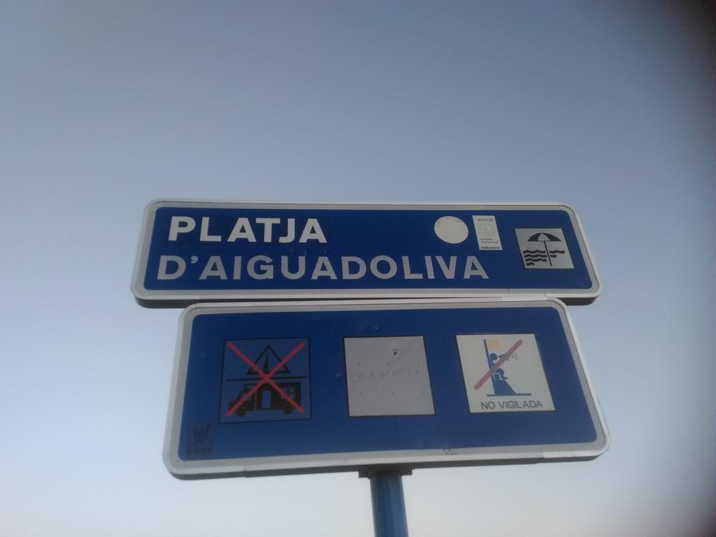 Apartamentos Aigua Oliva Винарос Экстерьер фото